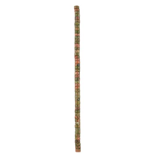 Unakite Heishi Beads by Bead Landing